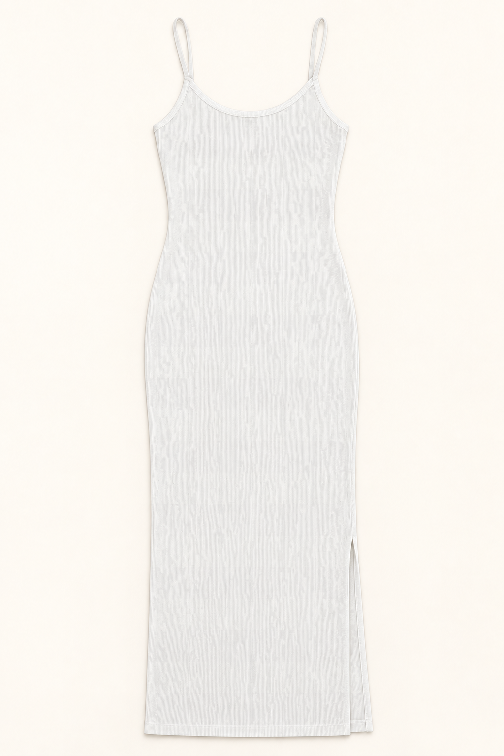 The Becoming Her Ribbed Maxi Dress