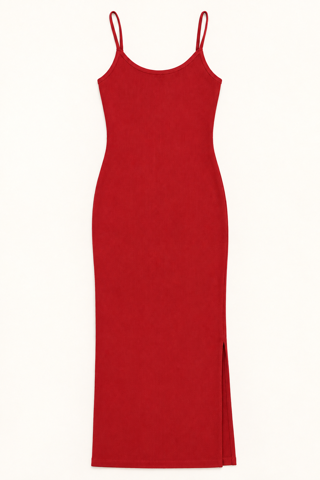 The Becoming Her Ribbed Maxi Dress
