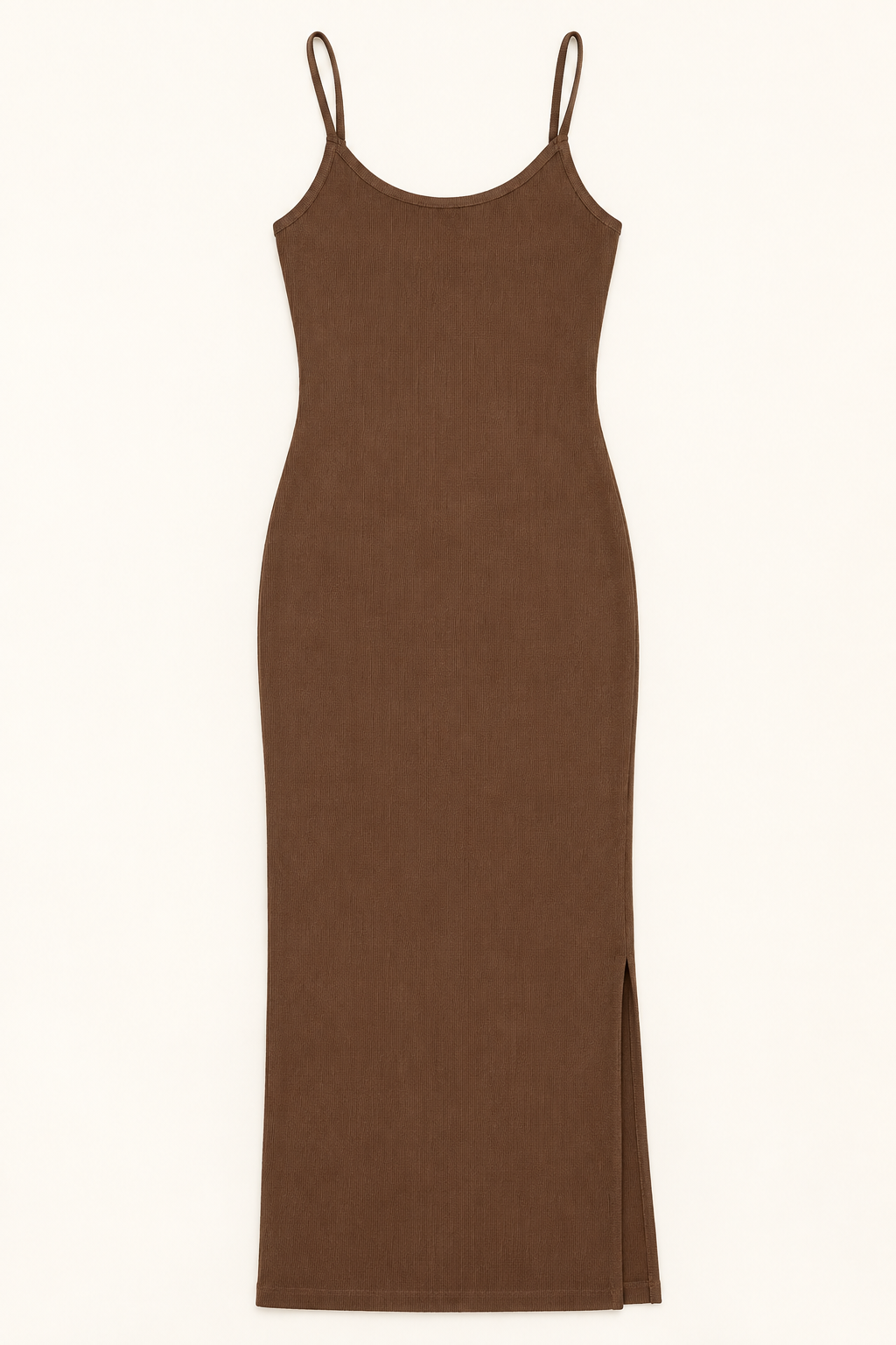 The Becoming Her Ribbed Maxi Dress
