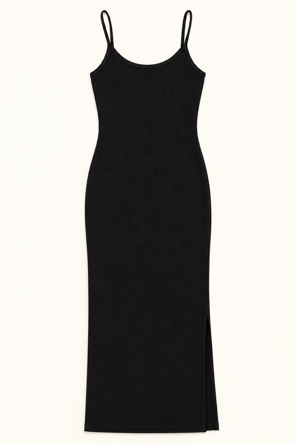 The Becoming Her Ribbed Maxi Dress